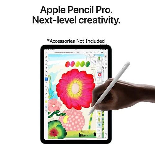 Refurbished - Apple iPad Air 11" Tablet - Blue (Apple M2 / 8 GB RAM / 256 GB eMMC / MacOS)