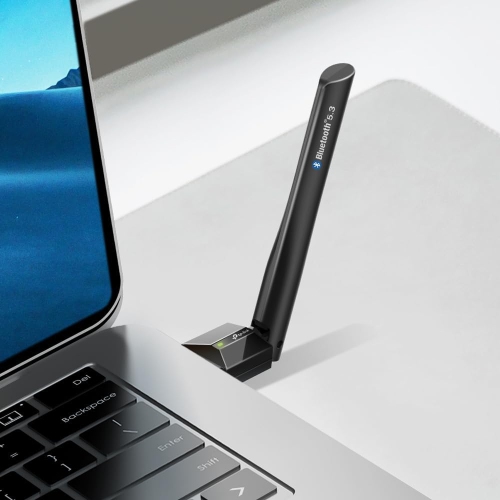 TP-Link USB Bluetooth Adapter for PC, Bluetooth 5.3 Dongle - Long Range, Adjustable Antenna, Supports Windows 11/10/8.1/7