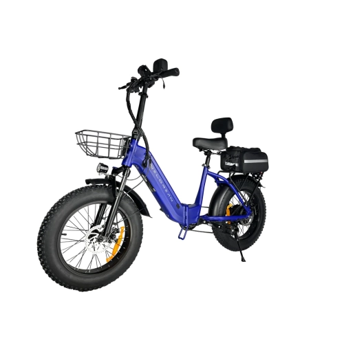 Delorean DM600-Sport Foldable Fat Tire E-Bike