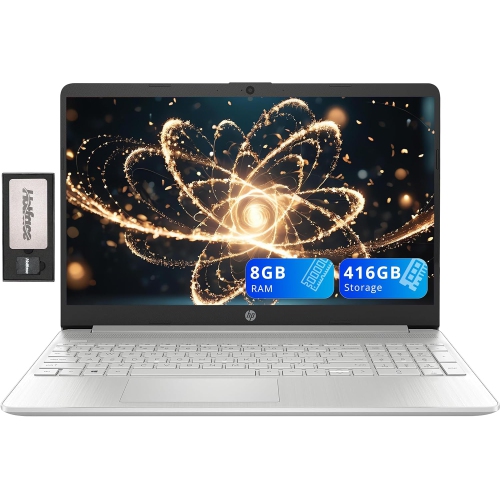 HP  15.6" Fhd Laptop, Intel I3-1215U, 672GB Storage(512GB SSD+160GB Docking Station Set), 16GB Ddr4 Ram, Intel Uhd Graphics, Bluetooth, Wi-Fi 5, Win 11