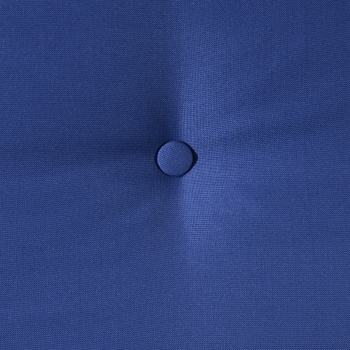 Outsunny PE Rattan Outdoor Recliner Chair, Wicker Patio Lounge Chair with Adjustable Backrest, Retractable Footrest and Cushion, Dark Blue