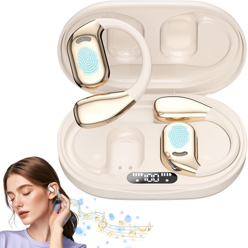 Écouteurs boutons à traducteur de langue IA, écouteurs boutons à traduction 3-en-1 en temps réel 144 langues et accessoires, appareil de traduction