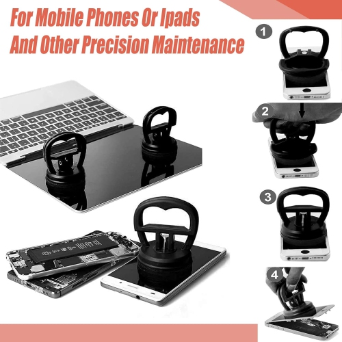 3PCS Car Dent Puller,Powerful Car Dent Puller,Car Dent Removal Kit,Dent Remover Tool for Car Dent Repair Glass Screen Tiles Lifting & Objects Moving