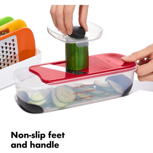 OXO Good Grips Complete Grate & Slice Set - New, White