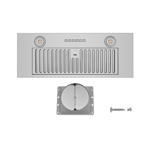 Hauslane IN-R110 36" Smart In-Cabinet Range Hood | HauSMART™ App & Voice Control | Ultra-Quiet Motor, 4-Speed Fan, LED GU10 Lights | Dishwasher-Safe
