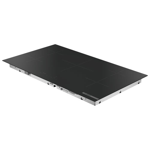 Surface de cuisson à induction de 36 po à 5 éléments de la série 800 de Bosch - Noir