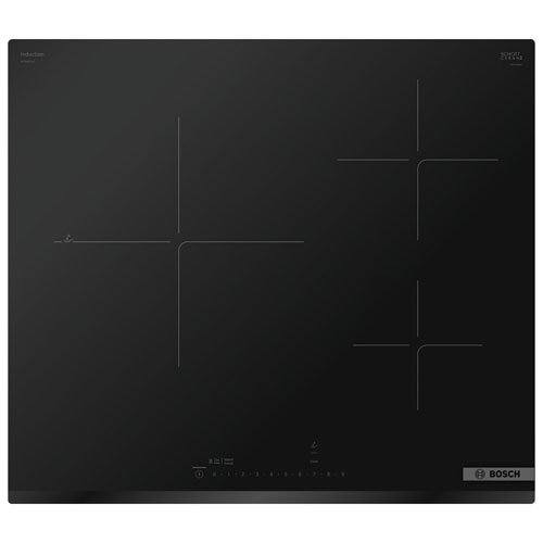 Bosch 800-Series 24" 3-Element Induction Cooktop (NIT8461UC) - Black