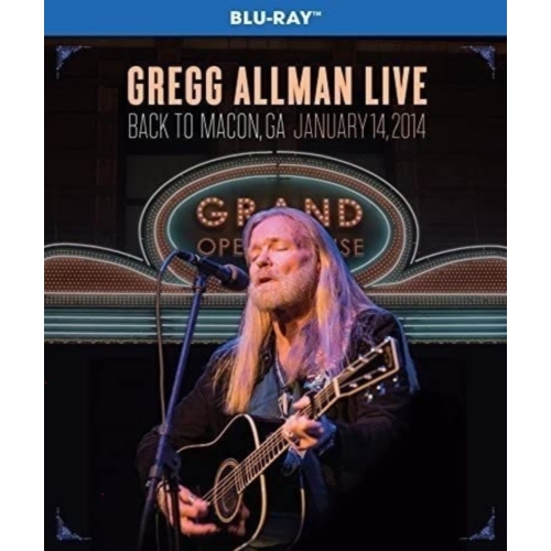 Gregg Allman - LIVE: BACK TO MACON GA - Blu-ray