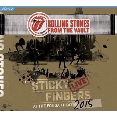 EAGLE RECORDS  The Rolling Stones - From The Vault - Sticky Fingers: Live At The Fonda Theater 2015 - (With Blu-Ray, Digipack Packaging) - [CD] This captures the Stones at their recent best and playing one of their best!