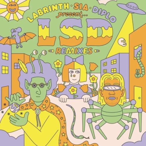 COLUMBIA RECORDS  Lsd - Labrinth, Sia & Diplo Present... Lsd (Remixes) - (Rsd Exclusive, Colored Vinyl, Purple, 140 Gram Vinyl) - [Vinyl]
