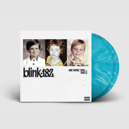 COLUMBIA  Blink-182 - One More Time (Part 2) [Blue Vinyl] [Explicit Content] - (Parental Advisory Explicit Lyrics, Colored Vinyl, Blue, Gatefold Lp