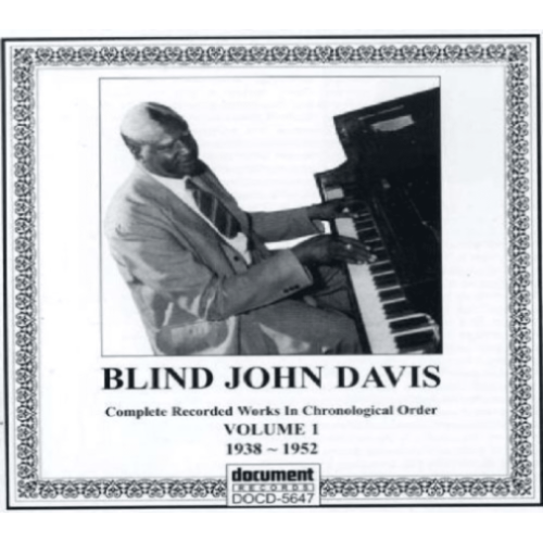 John Blind Davis - Complete Recorded Works Vol. 1 - [CD]