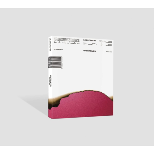 Le Sserafim - 1st Studio Album UNFORGIVEN - (Large Item, Sticker, Booklet, Photo Book, Photo / Photo Card) - [CD]