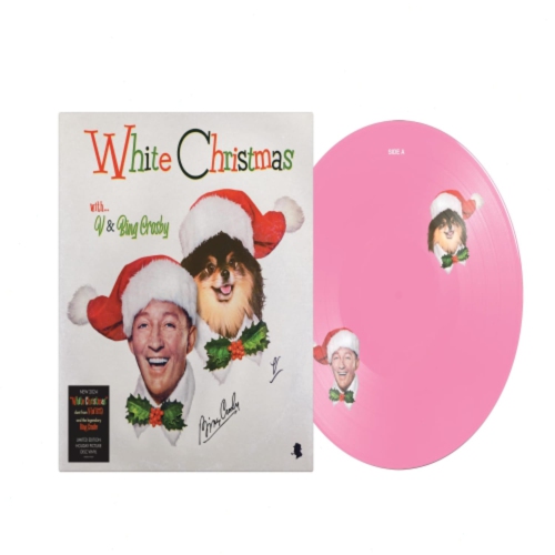 GEFFEN RECORDS  Bing Crosby - Christmas - (Limited Edition, Picture Disc Vinyl, Colored Vinyl, Pink, Remixes) - [Vinyl] In White