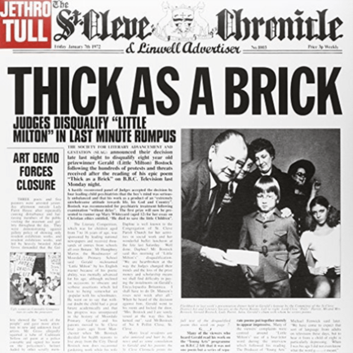 Jethro Tull - Thick As a Brick - - [Vinyl]