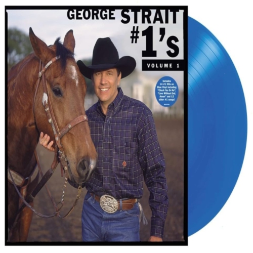 MCA NASHVILLE  George Strait - #1's Vol. 1 - (Colored Vinyl, Blue) - [Vinyl]