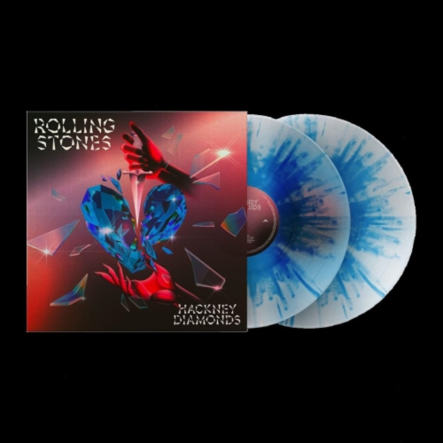 POLYDOR  The Rolling Stones - Hackney Diamonds (1 Year Anniversary) - (Limited Edition, Clear Vinyl, Blue, 180 Gram Vinyl, Booklet) - [Vinyl]