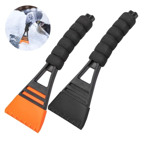 High-Power Car Vacuum Cleaner, 2-Pack Ice Scraper for Windshield, 6" Sponge Polishing Waxing Buffing Pads Kit