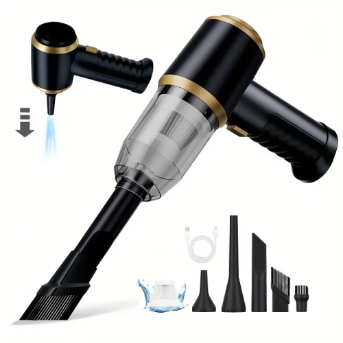 8000PA Cordless Car Vacuum Cleaner with Accessories & 2-in-1 Window Cleaning Tool