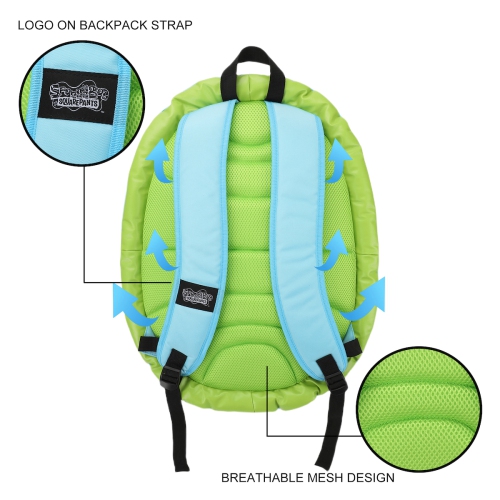 Spongebob Squarepants Gary the Snail 16.4 Character Backpack