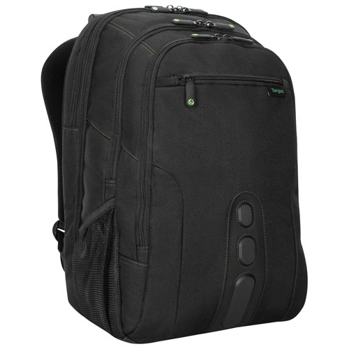 Targus Spruce EcoSmart 17.3" Laptop Commuter Backpack - Black