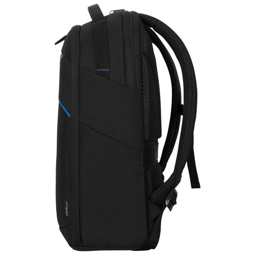 Targus Coastline EcoSmart 16" Laptop Commuter Backpack - Black