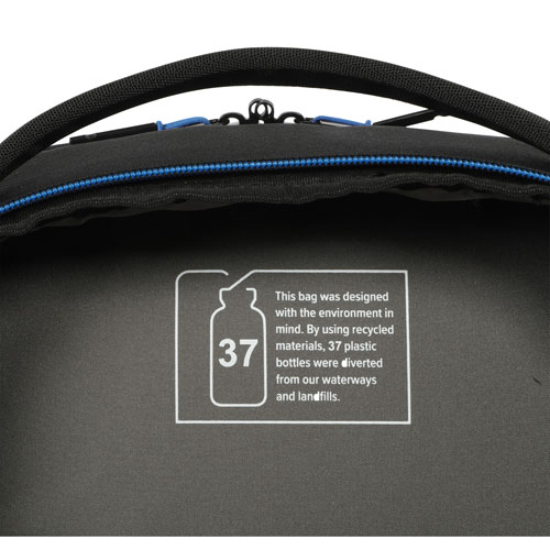 Targus Coastline EcoSmart 16" Laptop Commuter Backpack - Black