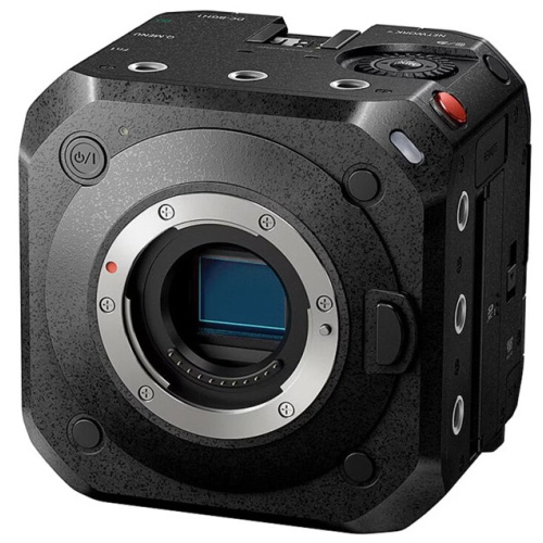 Refurbished - Panasonic LUMIX BGH1 Cinema 4K Box Camera, Micro Four Thirds with Livestreaming (DC-BGH1), Black