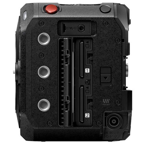 Refurbished - Panasonic LUMIX BGH1 Cinema 4K Box Camera, Micro Four Thirds with Livestreaming (DC-BGH1), Black