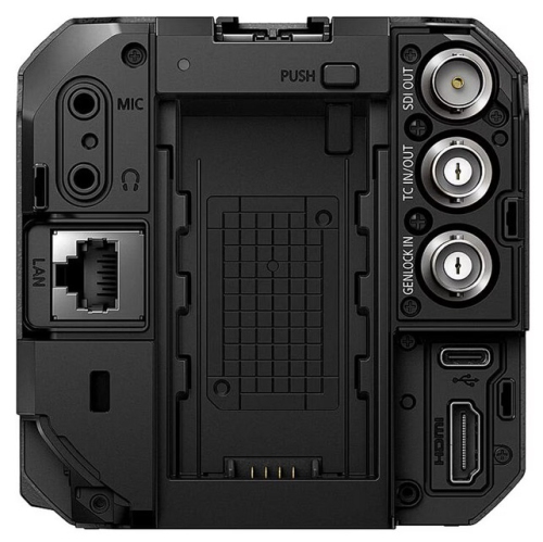 Refurbished - Panasonic LUMIX BGH1 Cinema 4K Box Camera, Micro Four Thirds with Livestreaming (DC-BGH1), Black