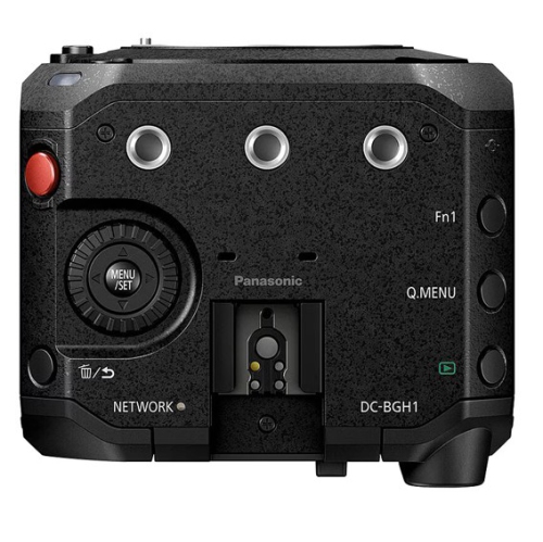 Refurbished - Panasonic LUMIX BGH1 Cinema 4K Box Camera, Micro Four Thirds with Livestreaming (DC-BGH1), Black