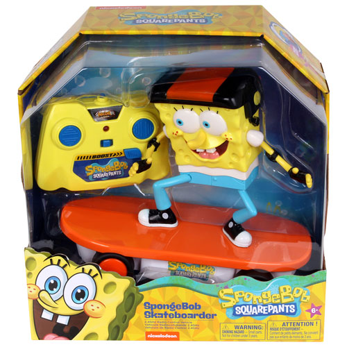 Nkok SpongeBob RC Skateboard Toy (2515)