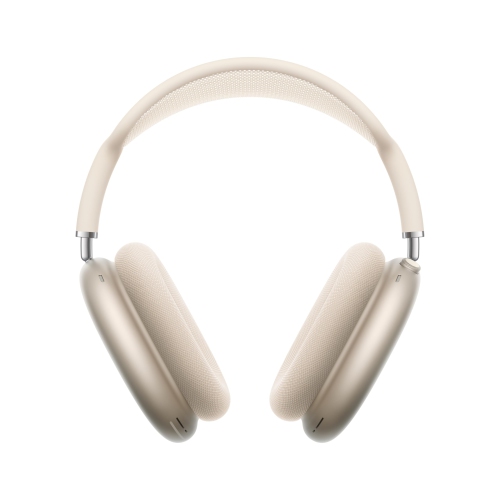 Apple AirPods Max Wireless Over-Ear Headphones, Pro-Level Active Noise Cancellation, Transparency Mode, Personalized Spatial Audio - Starlight by APPLE - Refurbished condition - CA$649.00