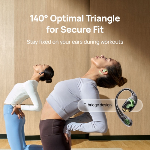 HUAWEI FreeArc Open-Ear Earbuds, Bluetooth Earphones with Sterling Sound, IP57 Water Resistance, 28 Hours Playtime, Sports Earphones, iOS & Android &