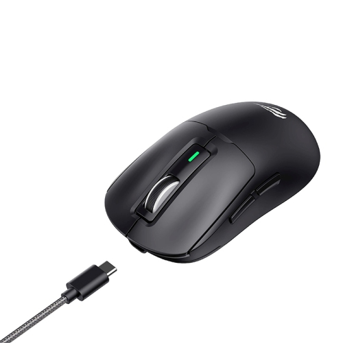 Havit MS969SE avec fil+sans fil trimode 2,4&nbsp;GHz+Bluetooth sans fil V5.1, 8000&nbsp;ppp, batterie 600&nbsp;mAh rechargeable, souris de jeu légère