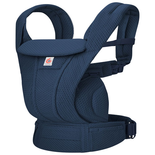 Porte-bébé à quatre positions en filet Omni Deluxe d'Ergobaby - Bleu minuit
