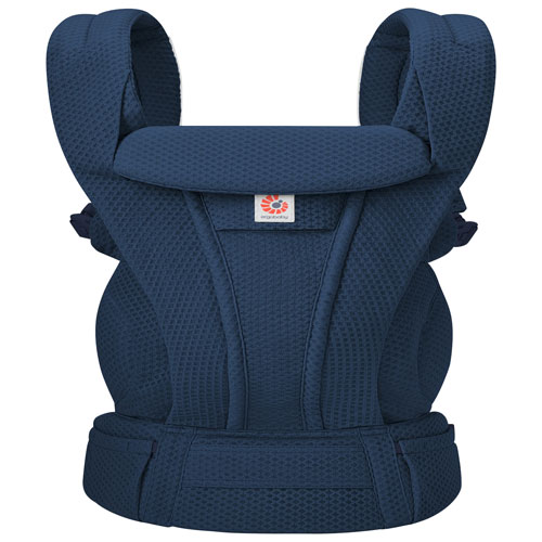 Porte-bébé à quatre positions en filet Omni Deluxe d'Ergobaby - Bleu minuit