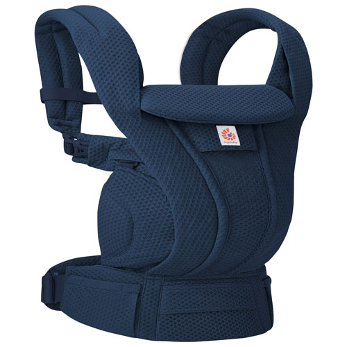 Porte-bébé à quatre positions en filet Omni Deluxe d'Ergobaby - Bleu minuit