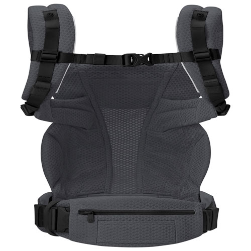 Porte-bébé à quatre positions en filet Omni Deluxe d'Ergobaby - Gris graphite
