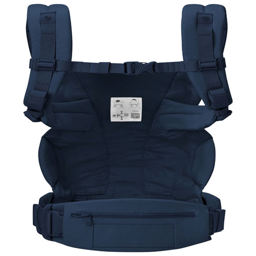 Porte-bébé en coton à quatre positions Omni Deluxe d'Ergobaby - Bleu nuit