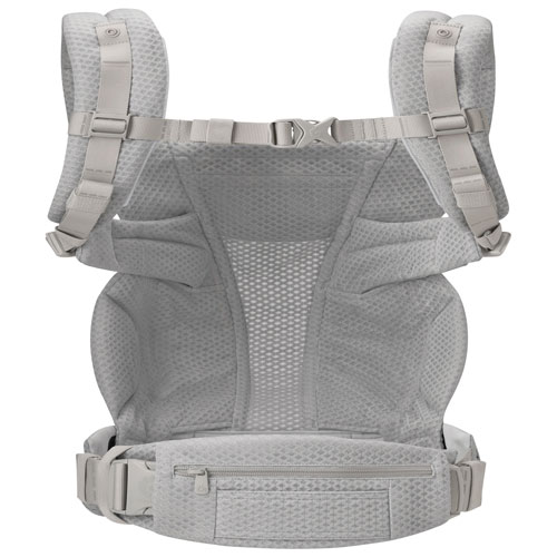 Porte-bébé à quatre positions en filet Omni Deluxe d'Ergobaby - Gris perle