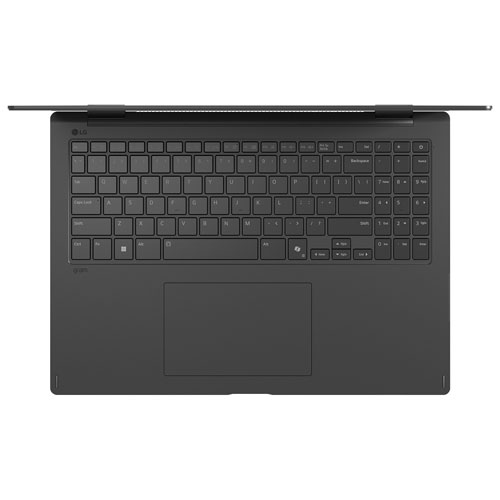 LG Gram 16" Touchscreen 2-in-1 Laptop - Obsidian Black