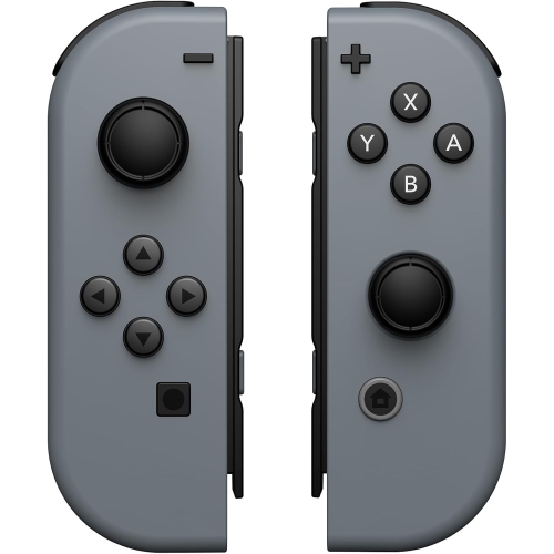 Manette Switch pour Nintendo Switch, manettes Switch sans fil à 6 axes/Vibration/Gyroscope/Capture d'écran et fonction de réveil - Gris