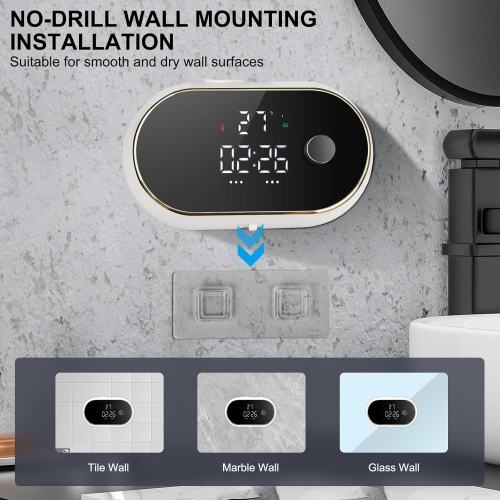 Distributeur de savon électrique intelligent, distributeur automatique de liquide, distributeur mural de savon pour les mains pour la cuisine de la