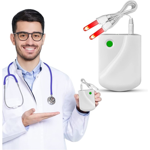 Red Light Nasal Therapy Device Portable Painless Rhinitis Machine Nasal Mucosa Repair Itching Device Relieves Sinus Pain