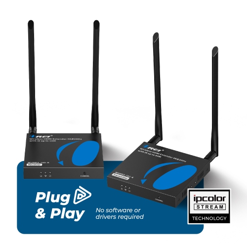 OREI 4K@30hz Wireless HDMI Extender - 165ft (WUHD3-165-K)