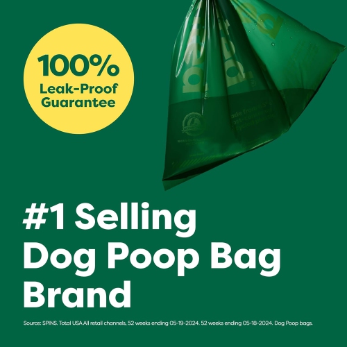Earth Rated, Poop Bags for Dogs Guaranteed Leak Proof and Extra Thick Waste Bag Refill Rolls, Lavender Scented, 120 Count