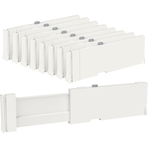 Image 1 of 5.. Vtopmart Drawer Dividers Organizers 8 Pack