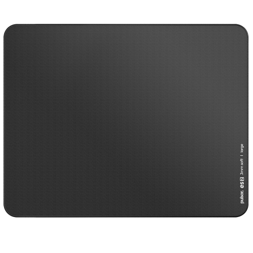 Pulsar Gaming Gears ES2 L Mouse Pad Designed for eSPORTS 16.5in W x 12.9in L, Non-slip, Black
