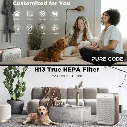 Filtre de rechange pour purificateur d'air PURE CODE pour APU-S1WUS